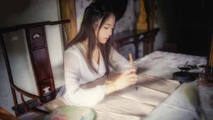 唯美古装美女图片壁纸_2