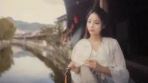 唯美古装美女图片壁纸_3