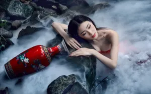 仙境意境唯美美女图片_8