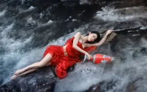 仙境意境唯美美女图片_9