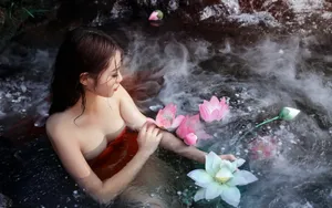 仙境意境唯美美女图片_11