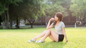 好看的乖乖女生图片_2