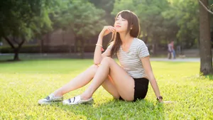 好看的乖乖女生图片_7