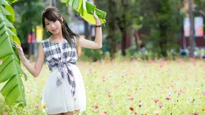 好看的乖乖女生图片_10