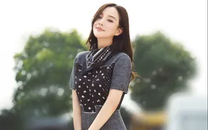 李小璐电脑壁纸_2