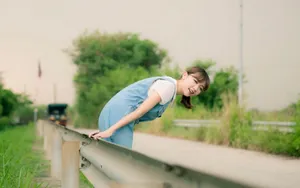 美丽恬静女生生活照_9