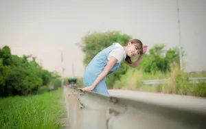 美丽恬静女生生活照_12