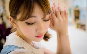 美丽恬静女生生活照_17