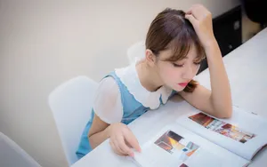 美丽恬静女生生活照_20