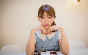 美丽恬静女生生活照_22