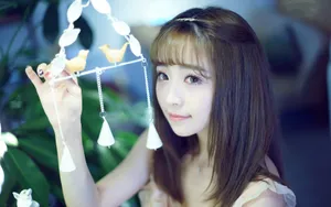 皮肤水娕养眼美女桌面壁纸_5