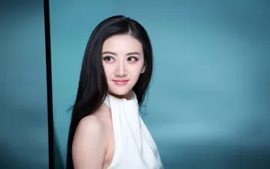 美女景甜桌面壁纸_3