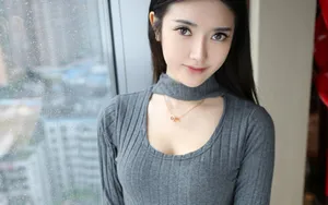 于小小姐momo模特壁纸_3