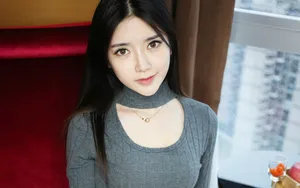 于小小姐momo模特壁纸_13