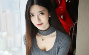 于小小姐momo模特壁纸_15