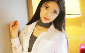 于小小姐momo模特壁纸_17