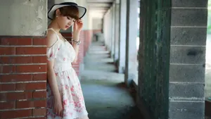 精致的美女少女图片壁纸_2