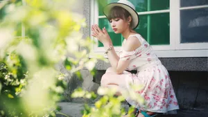 精致的美女少女图片壁纸_16