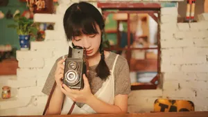 甜美小女生图片壁纸_2