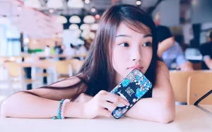 清纯甜美美女生活图片_2