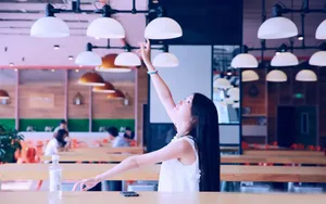 清纯甜美美女生活图片_6