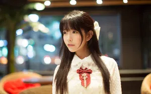 韩国高颜值美女yurisa图片壁纸_13