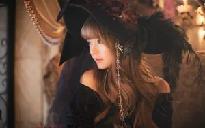 韩国高颜值美女yurisa图片壁纸_20