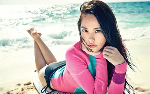 美女闵孝琳图片壁纸