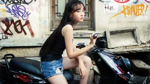 清新可爱的美少女壁纸_5