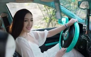 大众宝来MK4刘姝彤壁纸