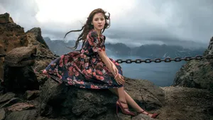 清纯似花美女张予曦图片壁纸_6