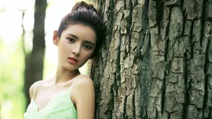 清纯似花美女张予曦图片壁纸_9
