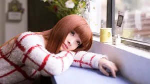 甜美风格美女图片壁纸_3