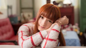 甜美风格美女图片壁纸_7
