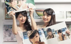 双胞胎姐妹花美女壁纸_12