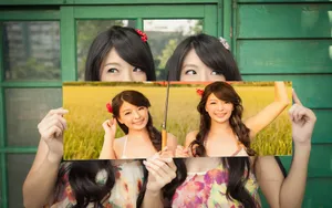 双胞胎姐妹花美女壁纸_13