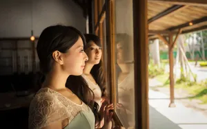 双胞胎姐妹花美女壁纸_15