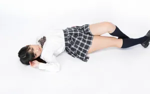学生制服装套裙美女_14