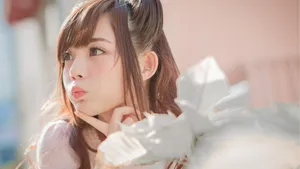 小清新甜美女孩壁纸_2