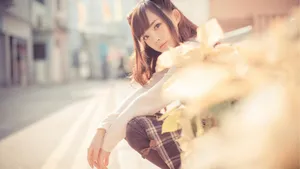 小清新甜美女孩壁纸_3