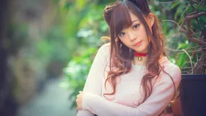 小清新甜美女孩壁纸_5