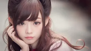 小清新甜美女孩壁纸_11