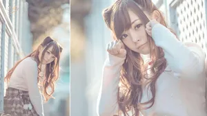 小清新甜美女孩壁纸_15