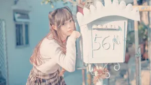 小清新甜美女孩壁纸_16