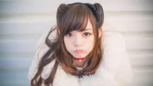 小清新甜美女孩壁纸_18