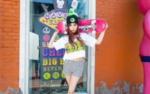 青春阳光美女赵奕欢壁纸_10