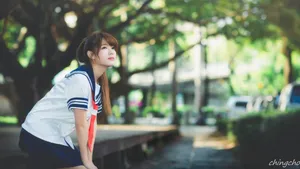 豆蔻年华青春少女壁纸_15