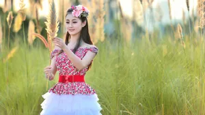 唯美清新美女壁纸_3