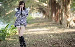 美女生活照写真壁纸_15