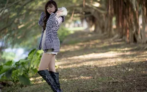 美女生活照写真壁纸_18